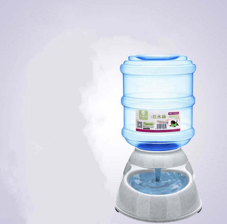 KFX-4555965 Automatic Pet Feeder and Water Dispenser for Cats and Dogs - Large Capacity, Removable and Washable Design