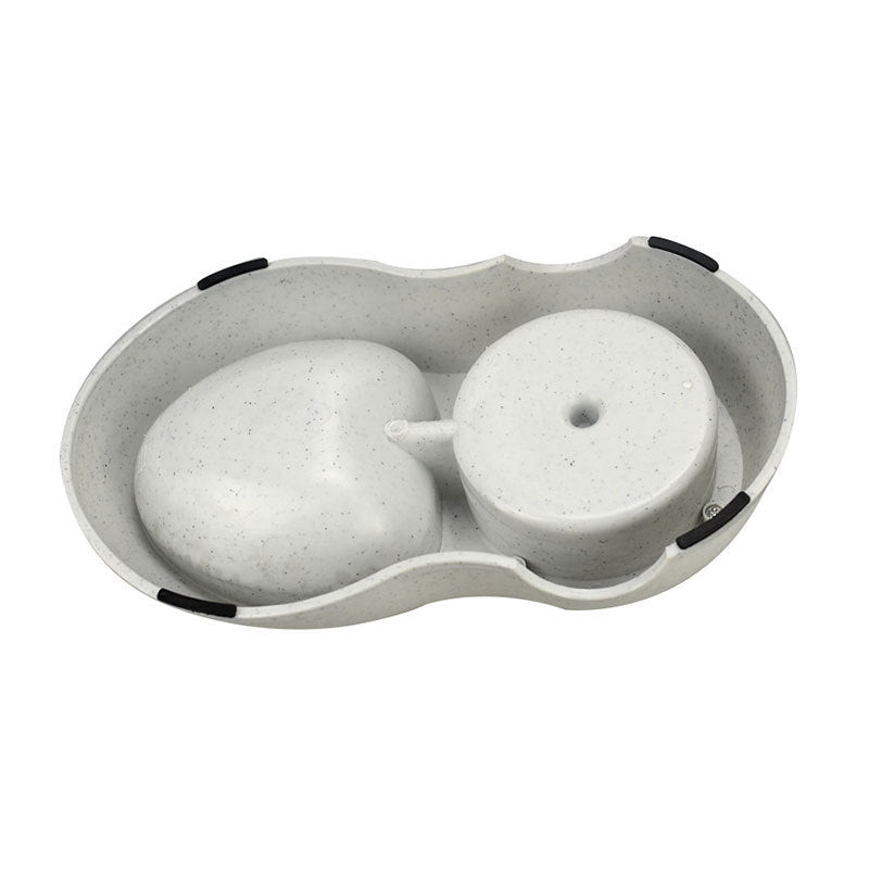 KFX-4555965 Automatic Pet Feeder and Water Dispenser for Cats and Dogs - Large Capacity, Removable and Washable Design