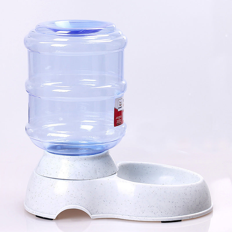 KFX-4555965 Automatic Pet Feeder and Water Dispenser for Cats and Dogs - Large Capacity, Removable and Washable Design
