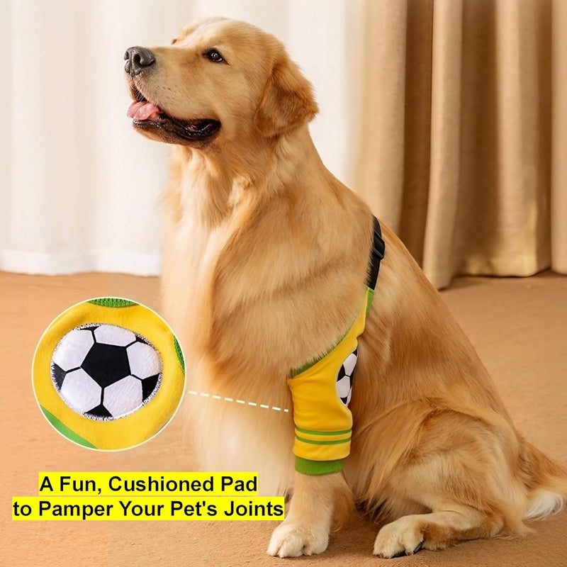 KFX-4557373 Dog Rehabilitation Recovery Suit with Wear-Resistant Sleeves and Ankle Joint Protection
