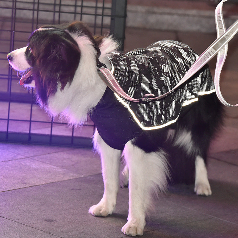 KFX-4558141 High-Visibility Camouflage Pet Jacket for Safety and Comfort