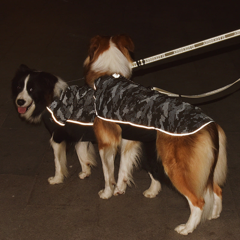 KFX-4558141 High-Visibility Camouflage Pet Jacket for Safety and Comfort