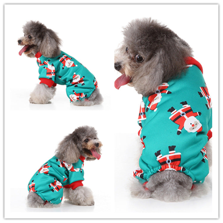 KFX-4559933 Festive Christmas Pet Skirt - Funny Polyester Outfit for All Pets