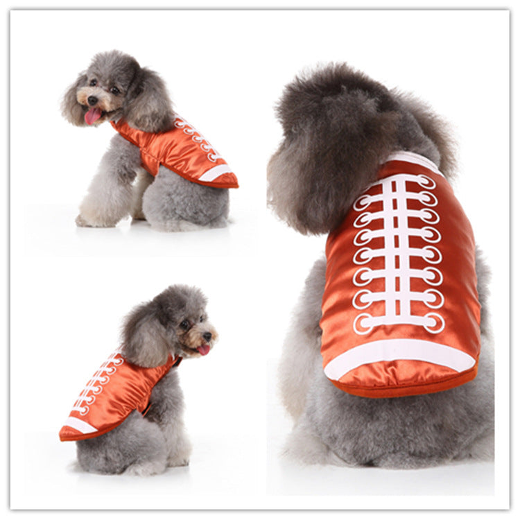 KFX-4559933 Festive Christmas Pet Skirt - Funny Polyester Outfit for All Pets