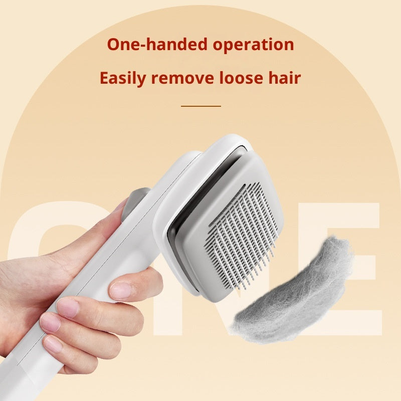KFX-4561341 Pet Hair Removal Comb - ABS Material, Available in Black, White, and Green