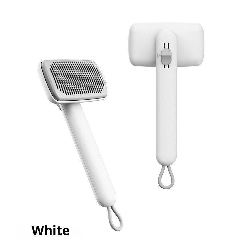 KFX-4561341 Pet Hair Removal Comb - ABS Material, Available in Black, White, and Green