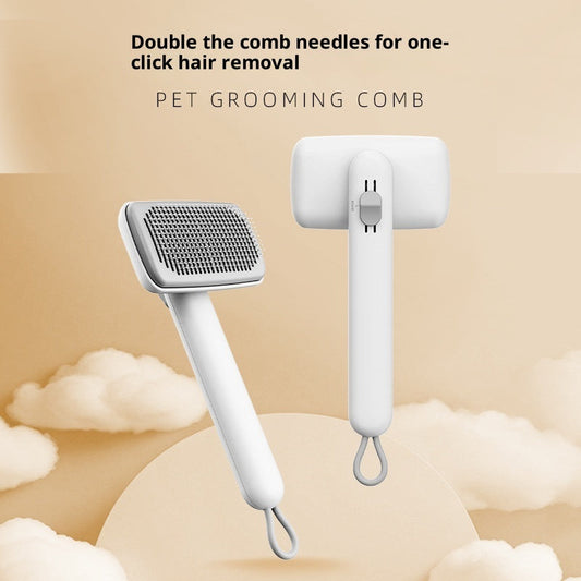 KFX-4561341 Pet Hair Removal Comb - ABS Material, Available in Black, White, and Green