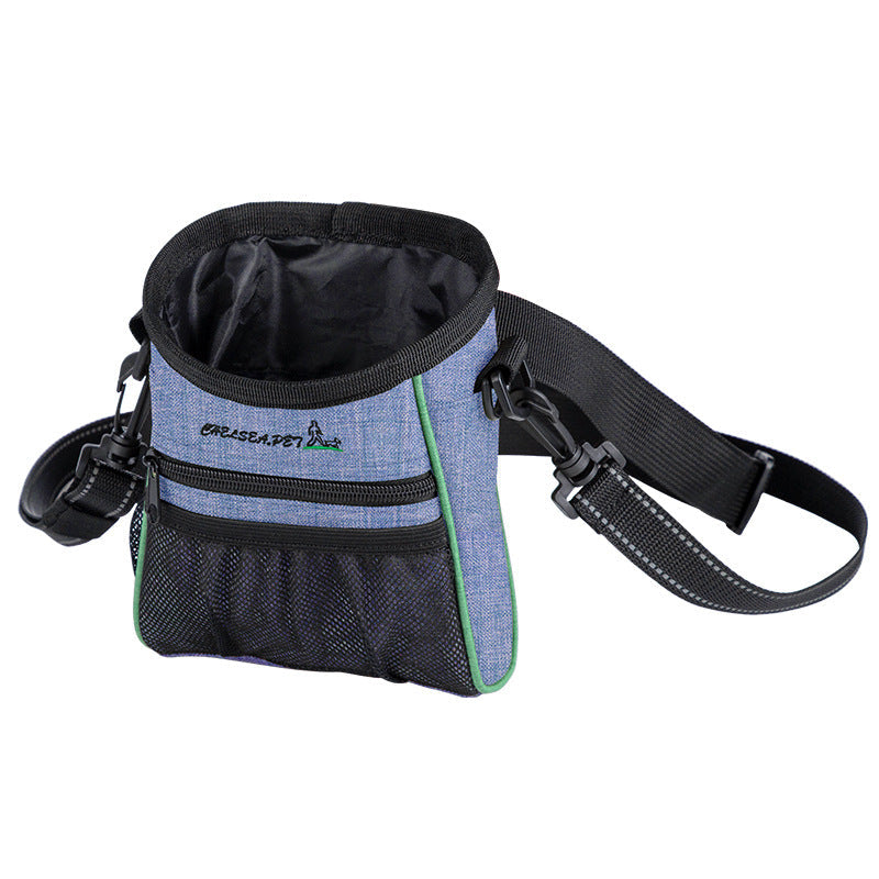 KFX-4561981 Waterproof Oxford Cloth Dog Training Pocket with Adjustable Belt and Strap