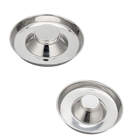 KFX-4565693 Stainless Steel Pet Food Bowl for Dogs and Cats - Available in 26cm, 30cm, and 34cm Sizes