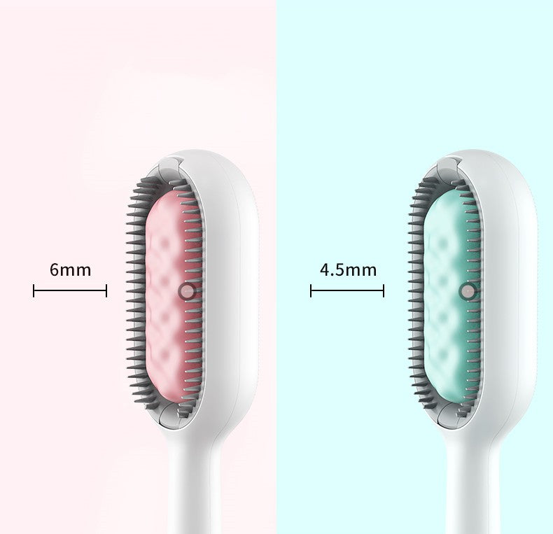 KFX-4567101 Gravity Cleaning Pet Hair Removal Comb with Wipes for Long & Short-Haired Cats and Dogs