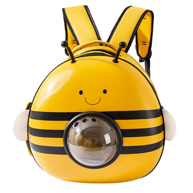 KFX-4579261 Three-Dimensional Bee Pattern Breathable Pet Carrier Bag for Small and Medium Pets