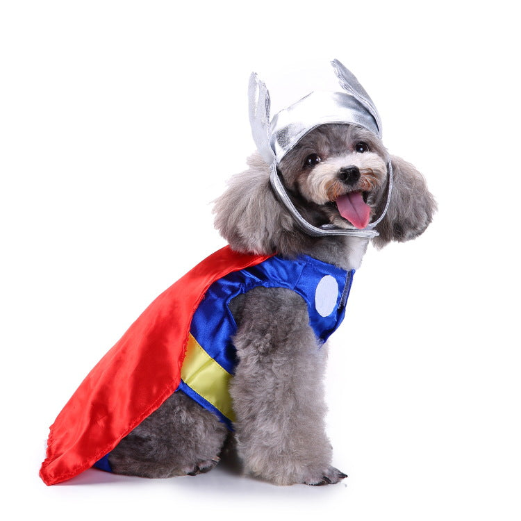 KFX-4581181 Pet Christmas Clothing for Dogs - Polyester Material, European and American Style, Sizes S to XL