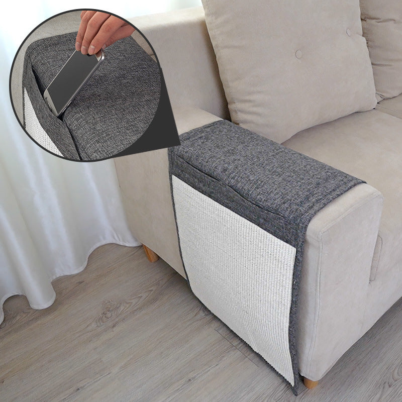 KFX-4582973 Sisal Cat Scratching Post with Multiple Styles for Sofa Protection