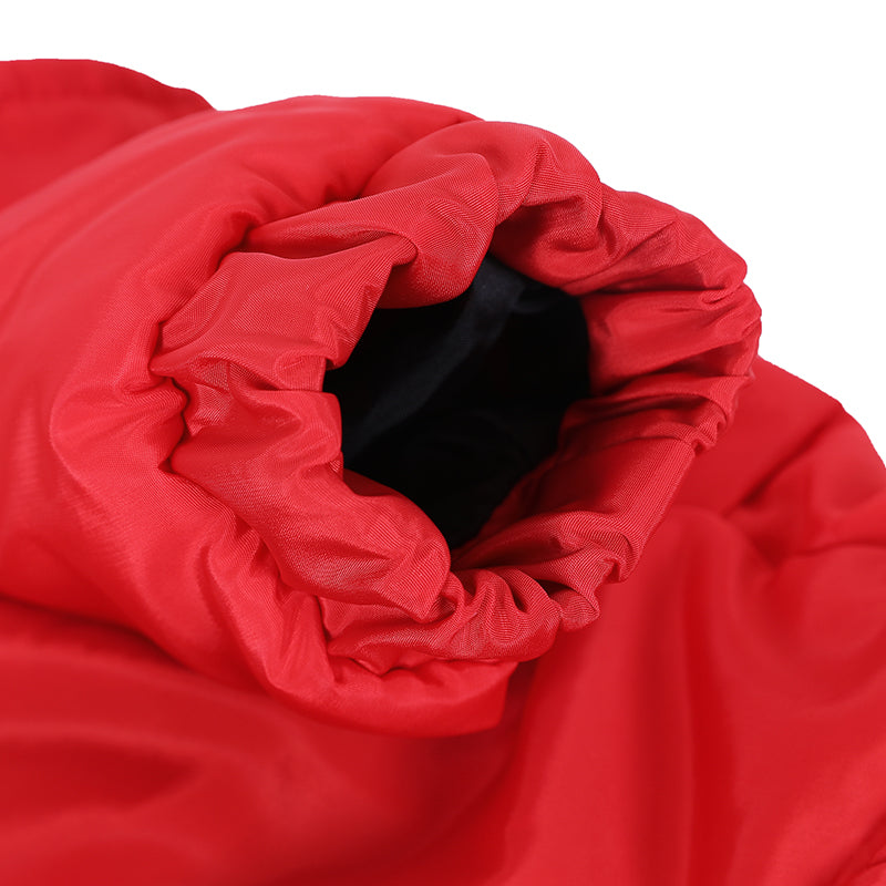 KFX-4587197 Winter Dog Padded Coat in Military Red and Green with Soft Silk-Like Cotton Lining