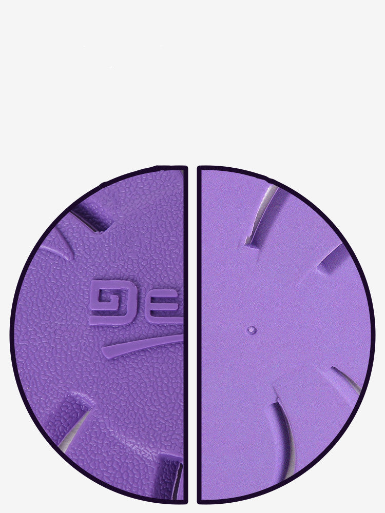 KFX-4587581 Soft and Bite-Resistant TPR Rubber Throwing Toy in Purple - 23 cm Diameter
