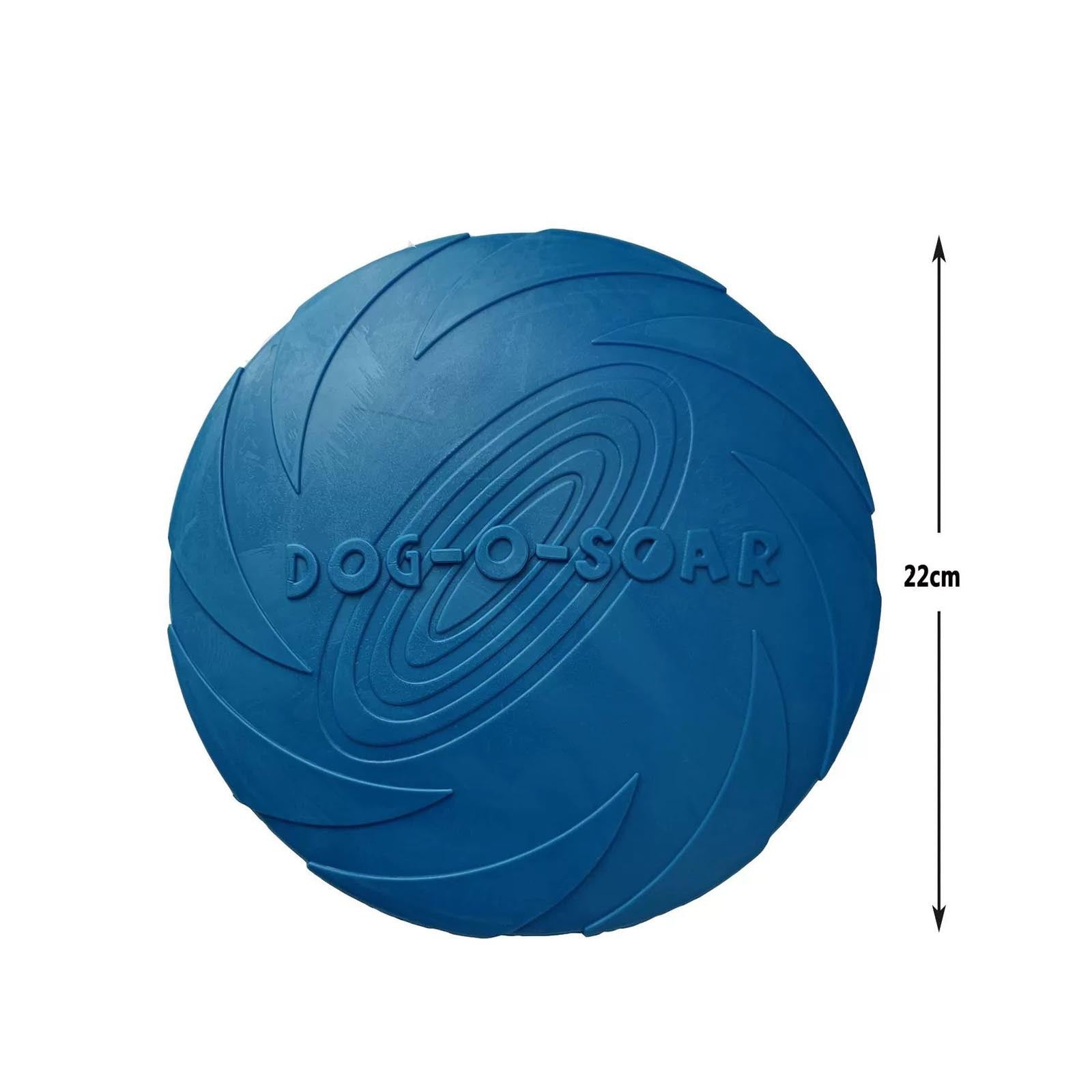 KFX-4593341 Bite-Resistant Floating Frisbee for Golden Retriever Training - Rubber, Multiple Colors