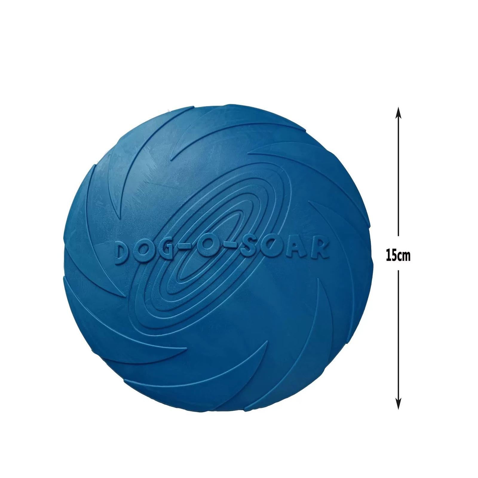 KFX-4593341 Bite-Resistant Floating Frisbee for Golden Retriever Training - Rubber, Multiple Colors