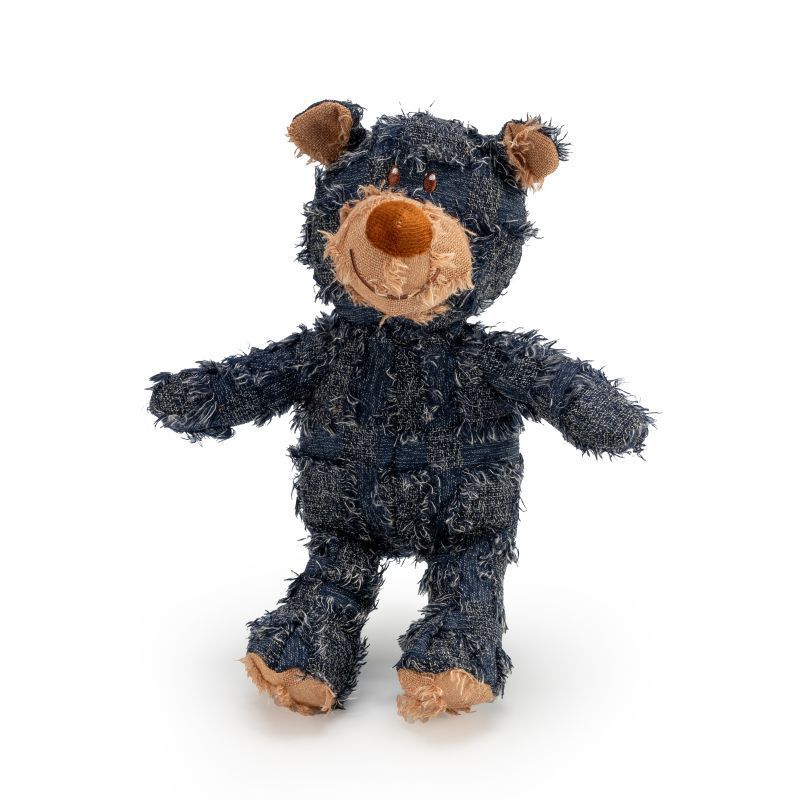 KFX-4597949 Durable Indestructible Dog Toy Bear with Squeaker for Heavy Chewers, Interactive Chew Toy for All Breeds