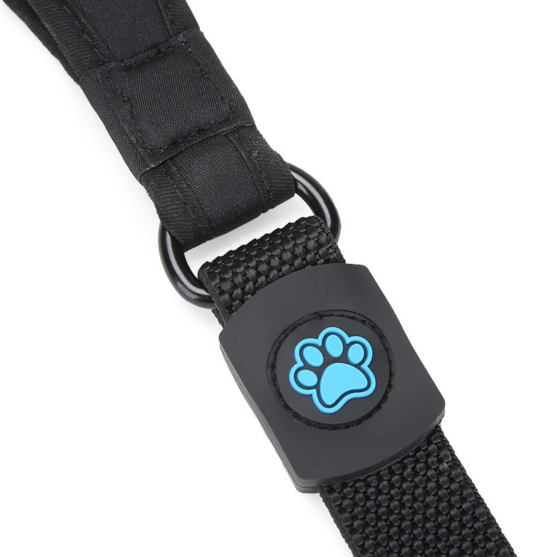 KFX-4598077 High Elastic Nylon Dog Leash for Small, Medium, and Large Dogs - Adjustable 2.5*70-85cm, Simple Design