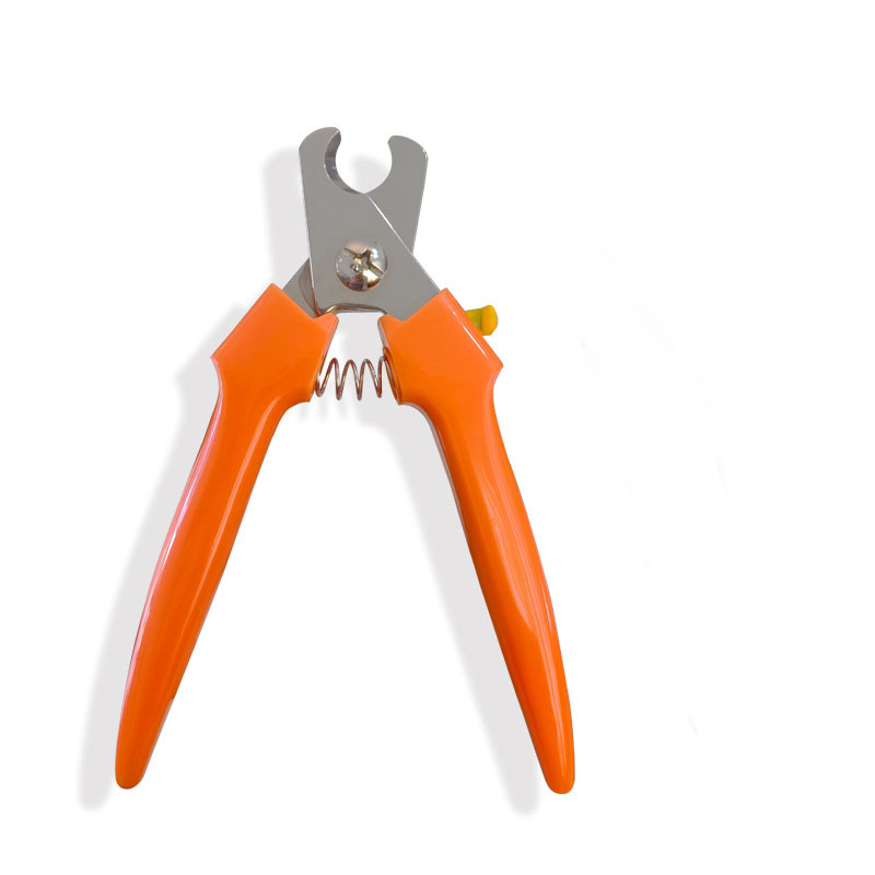 KFX-4607805 Stainless Steel Pet Nail Clippers with File for Dogs and Cats – Ergonomic Design for Easy Grooming