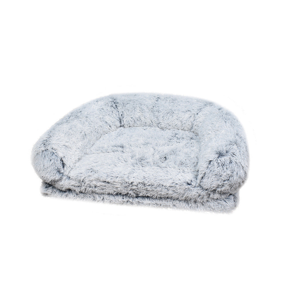KFX-4608061 Foldable Dog Nest Bed with Removable Washable Cover - Multiple Colors Available