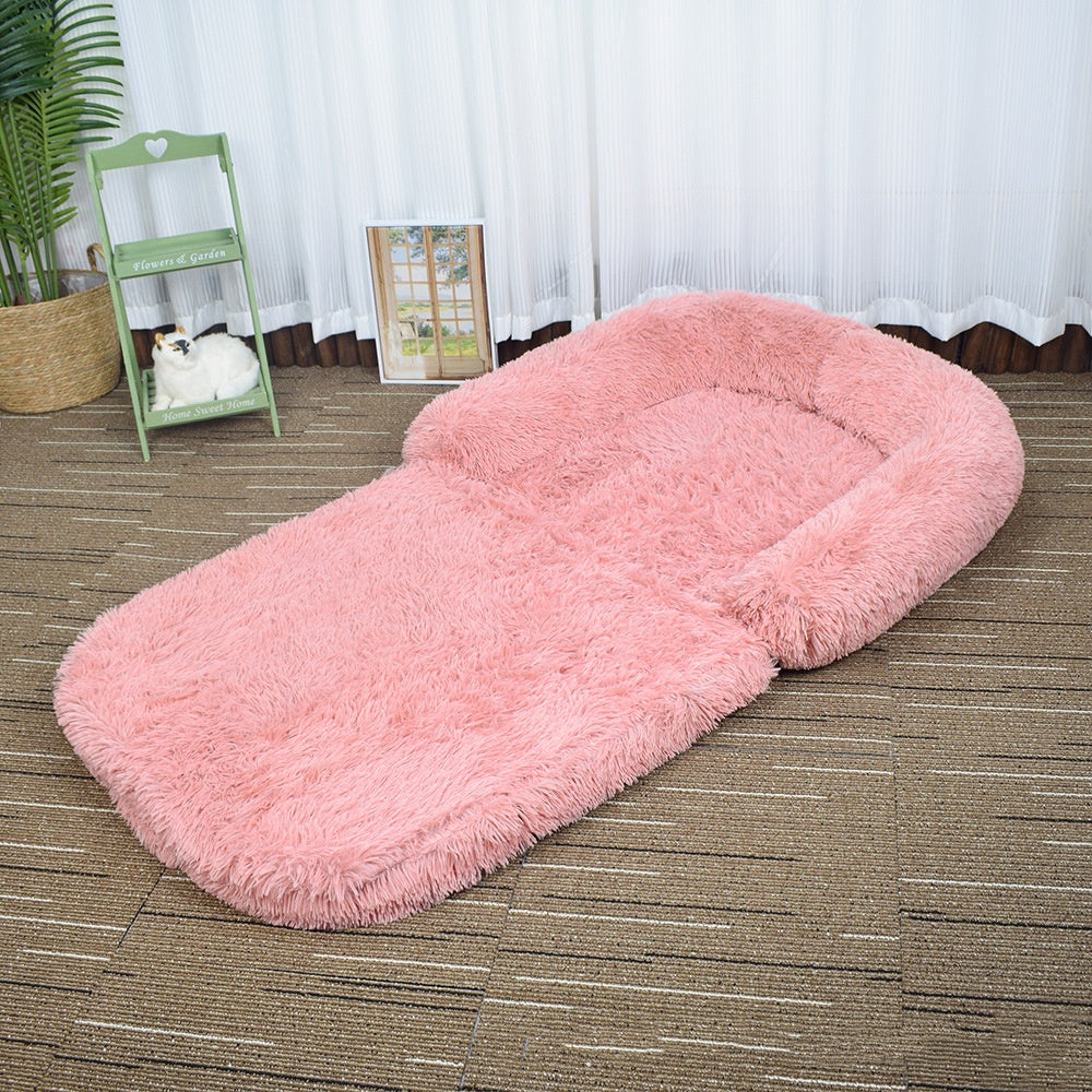 KFX-4608061 Foldable Dog Nest Bed with Removable Washable Cover - Multiple Colors Available