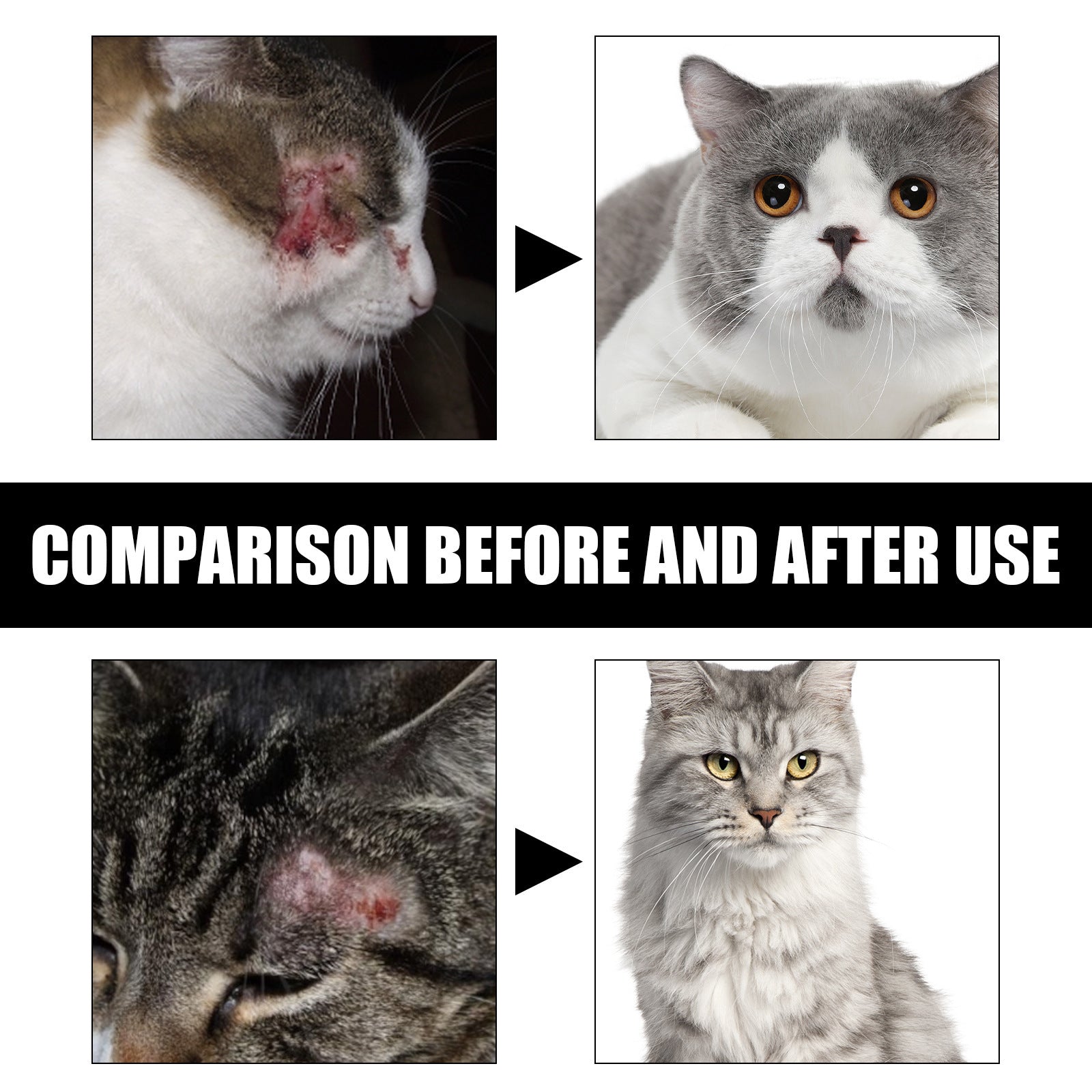KFX-4617405 Gentle Cat Skin Cleaning Spray - 30ml, Easy Atomizing Care for Feline Hygiene
