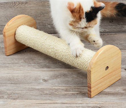 KFX-4618813 Cat Scratch Column Cat Climbing Frame 53cm Sisal and Wood Design для Cats