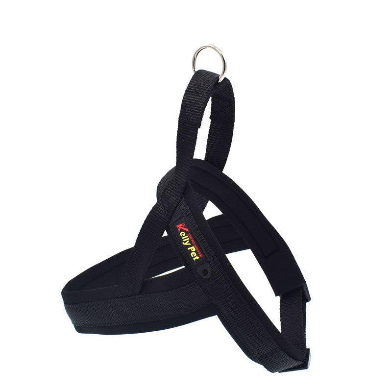KFX-4619325 Nylon Adjustable Pet Chest Harness and Leash for Dogs in Various Colors