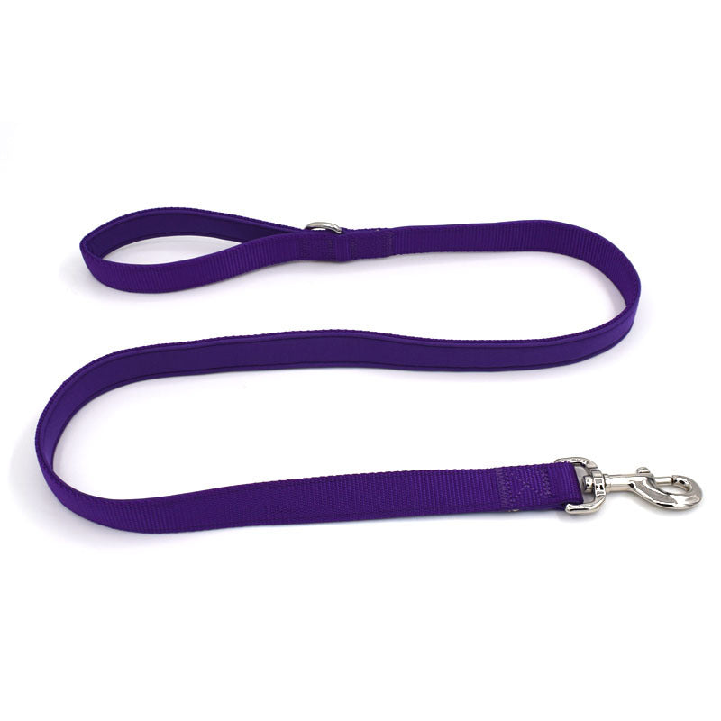 KFX-4619325 Nylon Adjustable Pet Chest Harness and Leash for Dogs in Various Colors