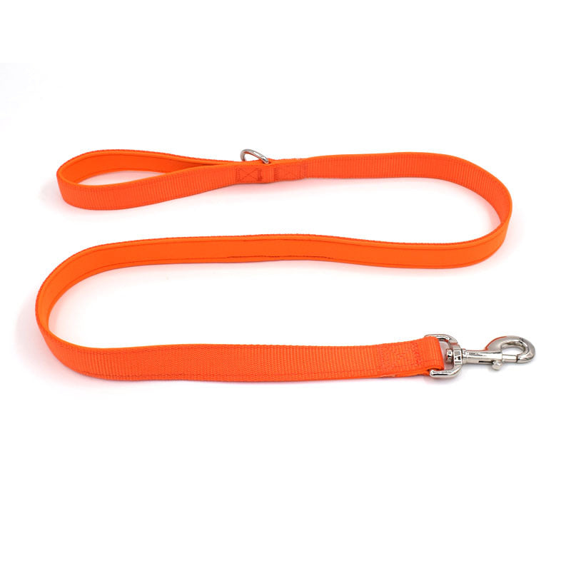 KFX-4619325 Nylon Adjustable Pet Chest Harness and Leash for Dogs in Various Colors