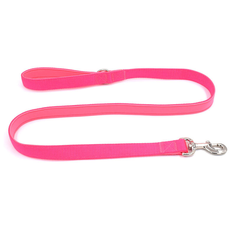 KFX-4619325 Nylon Adjustable Pet Chest Harness and Leash for Dogs in Various Colors