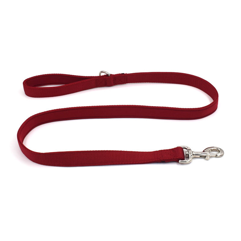 KFX-4619325 Nylon Adjustable Pet Chest Harness and Leash for Dogs in Various Colors