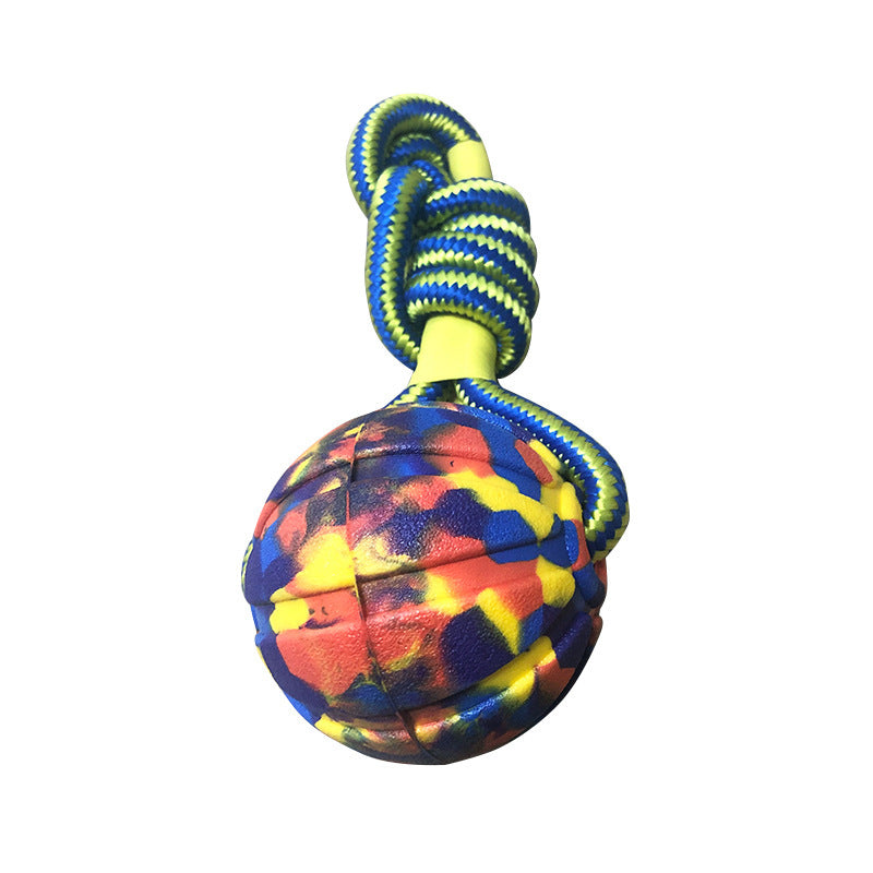 KFX-4623933 Camouflage Molar Balls for Pets - 7cm and 9cm Tetherball and Solid Options