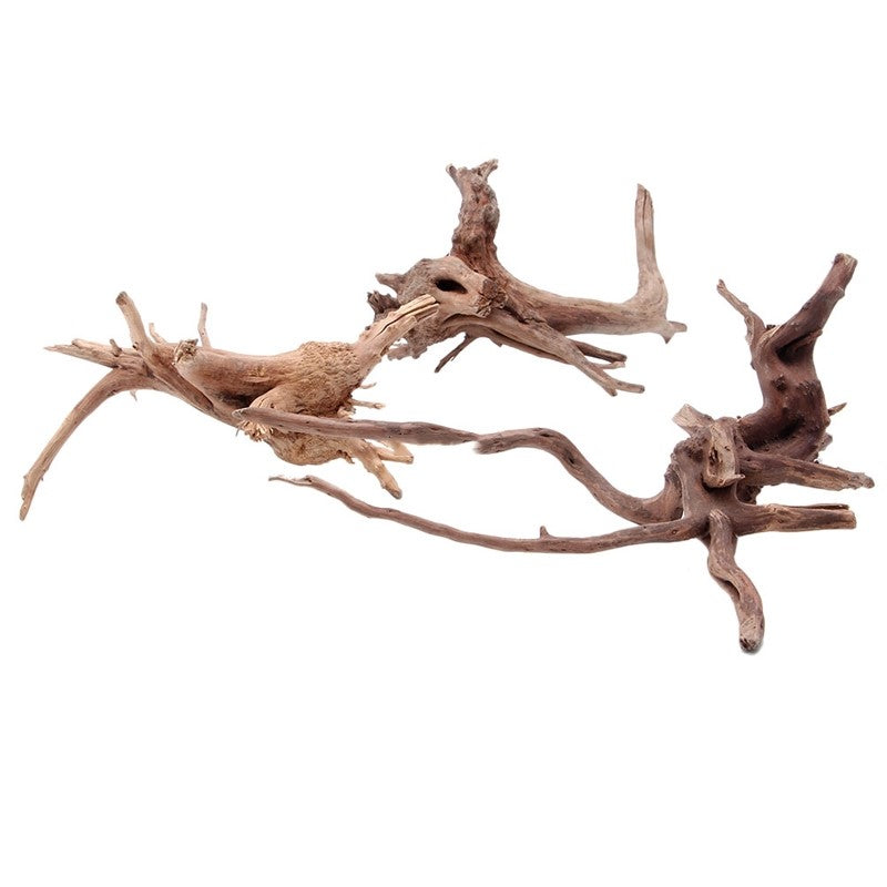 KFX-4624573 Sunken Tree Root Aquarium Decoration - Natural Wood Landscape Ornament for Fish Tanks