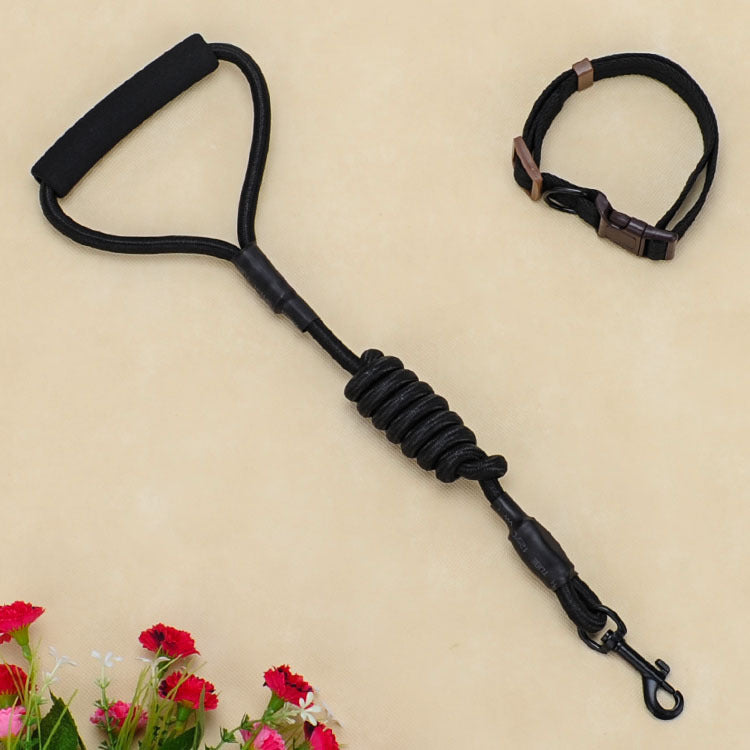 KFX-4625085 Foam Handle Chest Strap and Traction Rope Set for Dogs - Multi-Color Options Available
