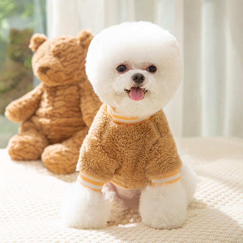 KFX-4625469 Cozy Two-Foot Arctic Fleece Clothing for Kittens and Puppies
