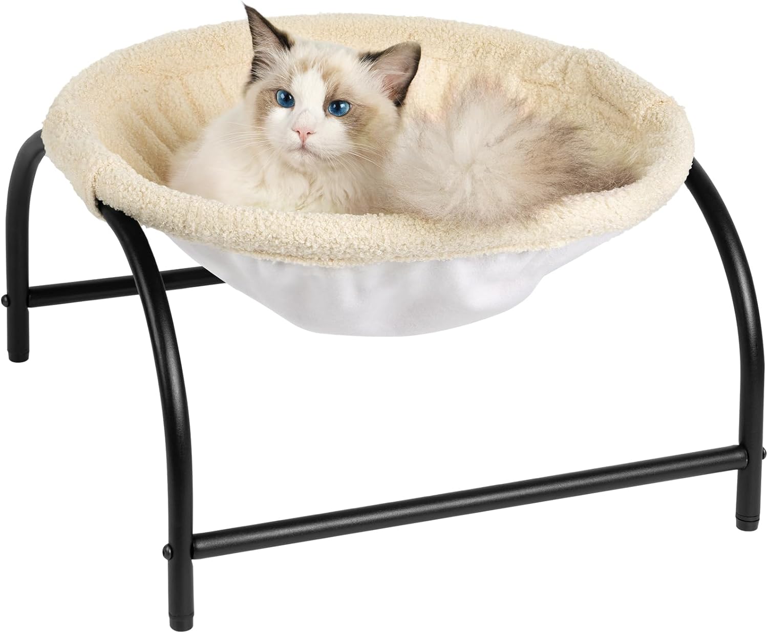 KFX-4628541 Detachable Breathable Pet Hammock Bed for Cats and Dogs – Easy Assembly for Indoor and Outdoor Use