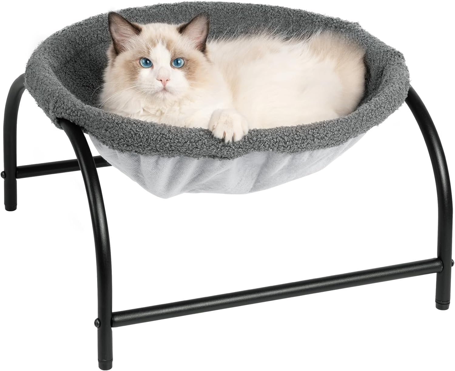 KFX-4628541 Detachable Breathable Pet Hammock Bed for Cats and Dogs – Easy Assembly for Indoor and Outdoor Use