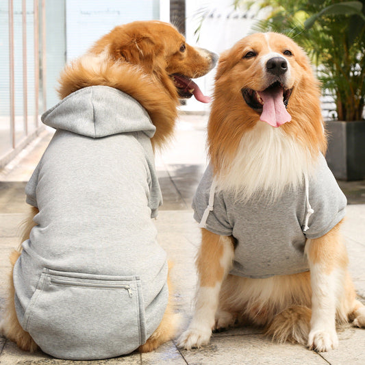 KFX-4629437 Plaid Zipper Pocket Sweater for Dogs and Cats, Multiple Sizes and Colors Available