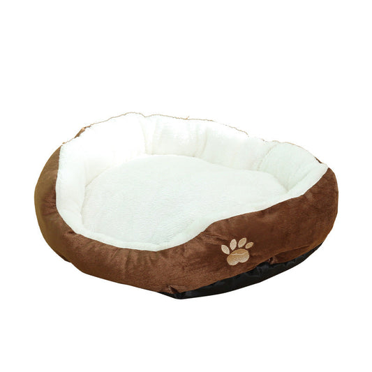 KFX-4631101 Removable and Washable Round Pet Kennel Dog Bed in Multiple Colors and Sizes