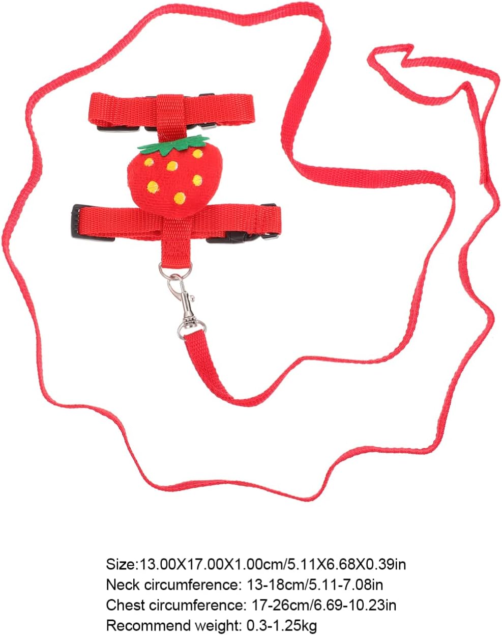 KFX-4638269 Small Pet Harness and Leash Set for Cats and Dogs - Secure and Comfortable Walking Solution