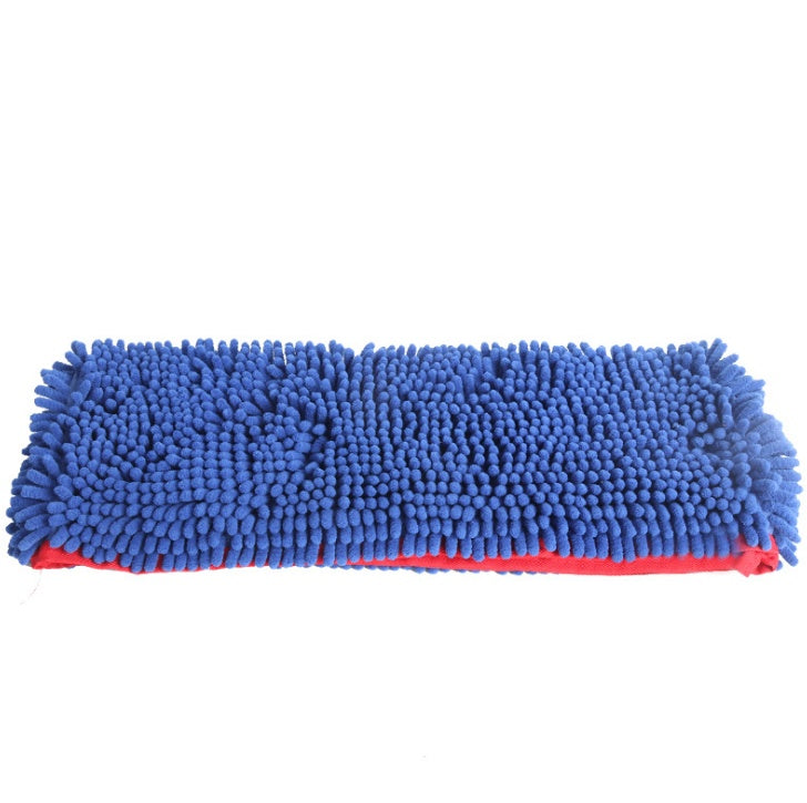 KFX-4642237 Ultra Absorbent Chenille Pet Towel for Dogs and Cats - Available in Blue, Pink, and Purple