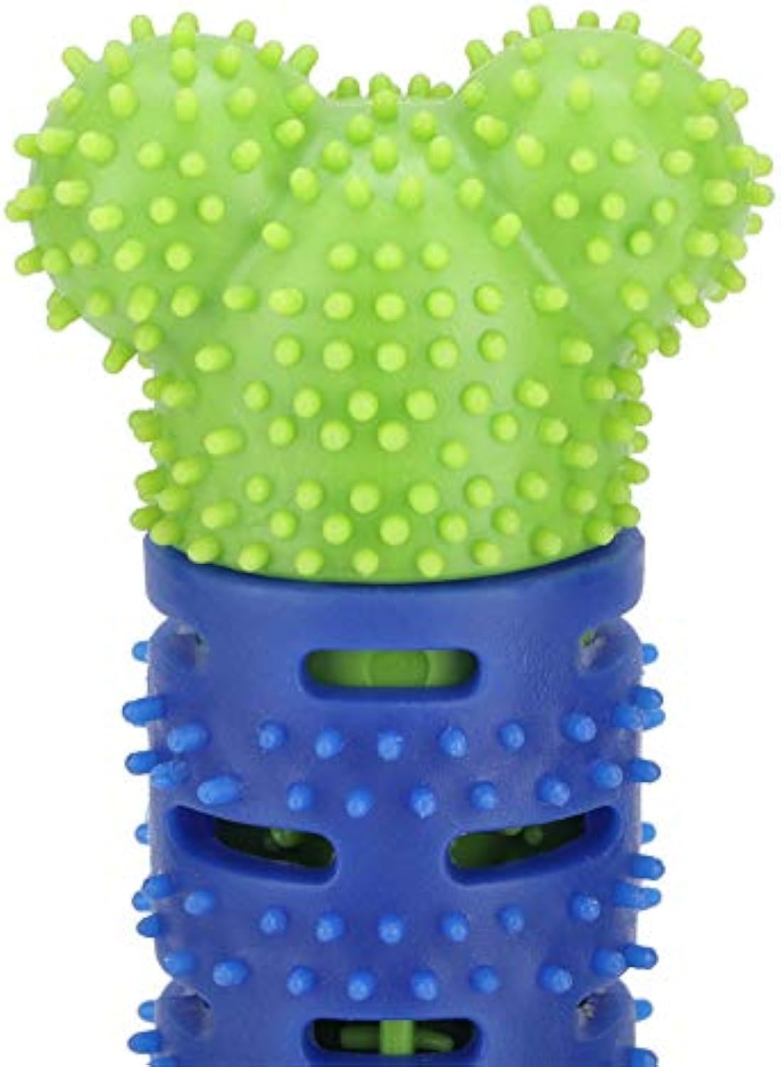 KFX-4644029 Blue Green Pet Molar Tooth Cleaner Brush Stick for Dog Dental Care and Oral Health