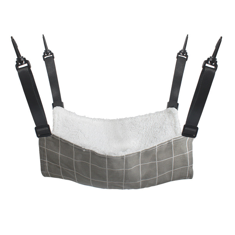 KFX-4649917 Cotton Flannel Hanging Bed for Cats, Small Animals, and Rodents - Multiple Sizes Available
