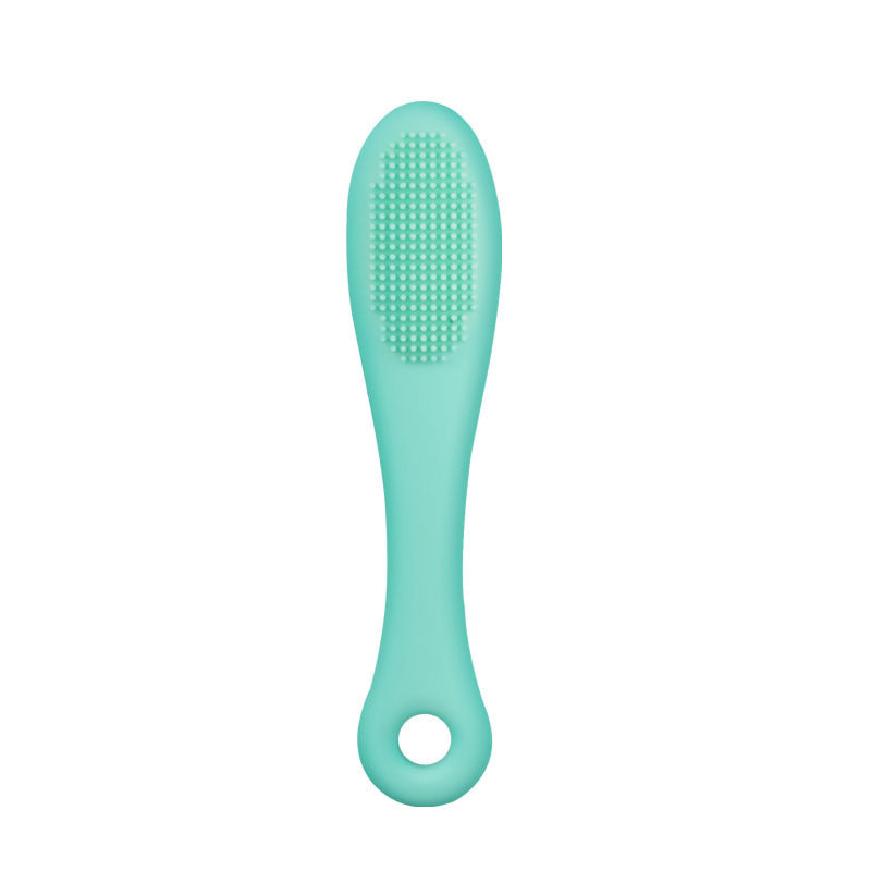 KFX-4650173 Pet Silicone Finger Toothbrush for Effective Tooth Stain Removal