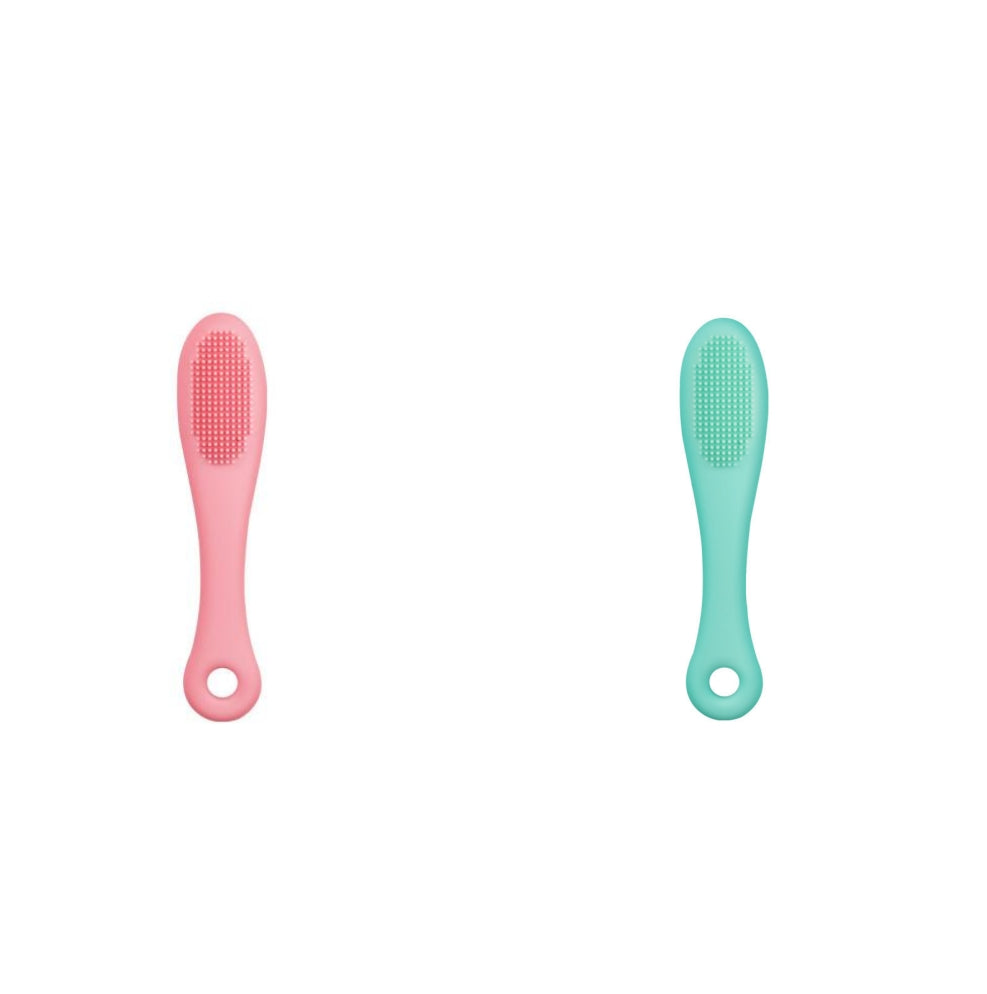 KFX-4650173 Pet Silicone Finger Toothbrush for Effective Tooth Stain Removal