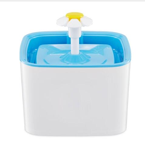 KFX-4654141 Blue Electric Water Feeder for Cats with Clean Water Filtration System