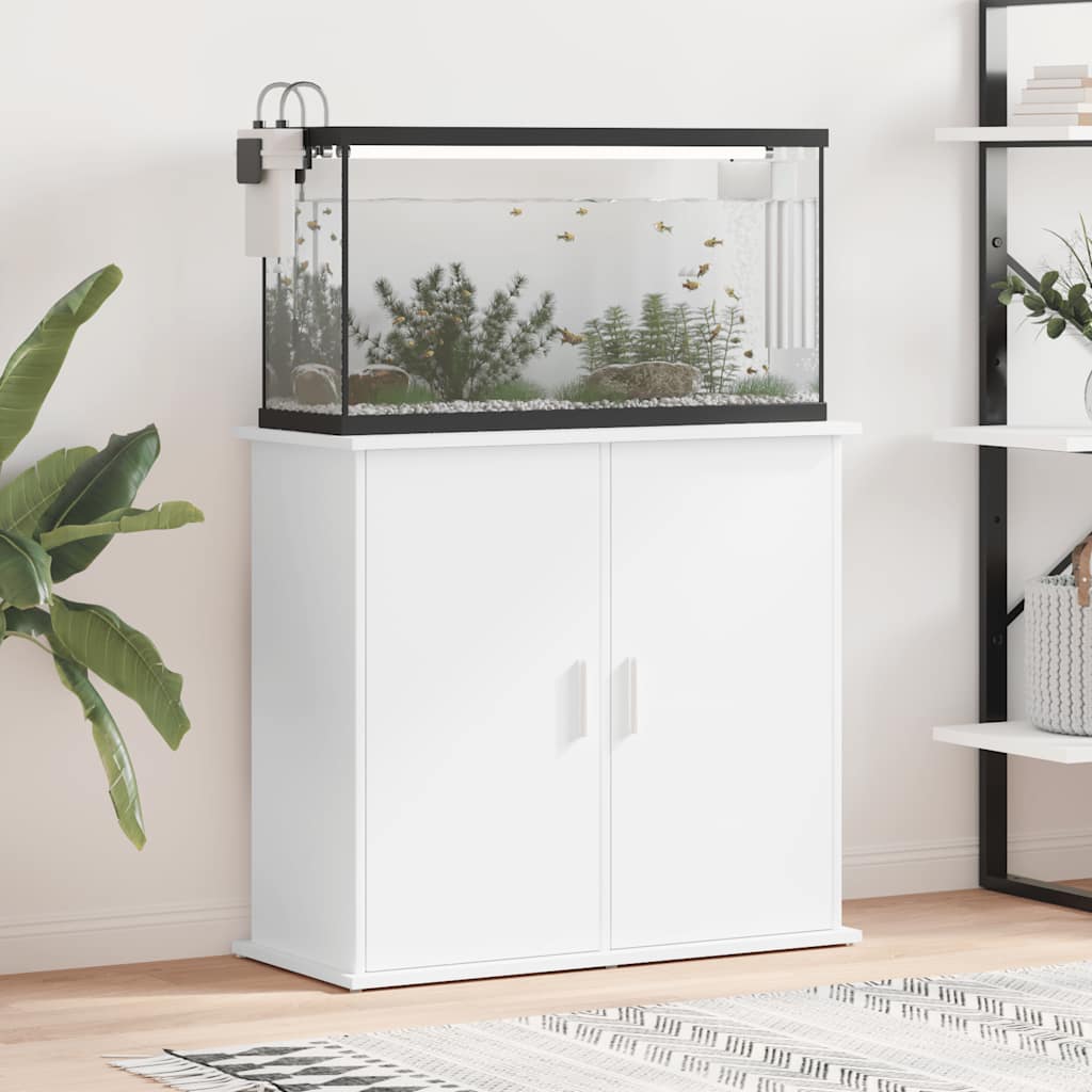 KFX-4657341 Aquarium Stand with Storage - Engineered Wood, Multiple Colors, Adjustable Dimensions