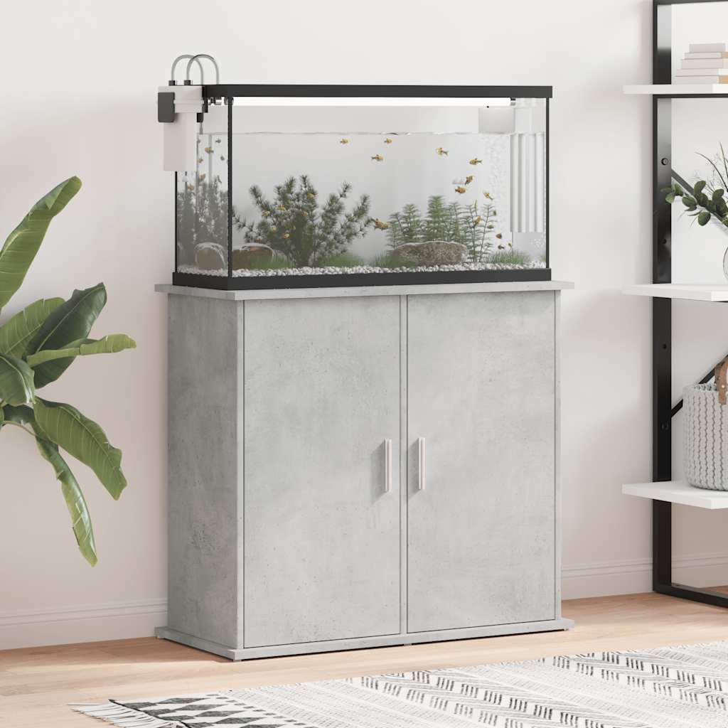 KFX-4657341 Aquarium Stand with Storage - Engineered Wood, Multiple Colors, Adjustable Dimensions